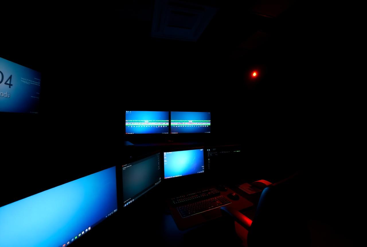 Post-production suite at Triple Digit Production